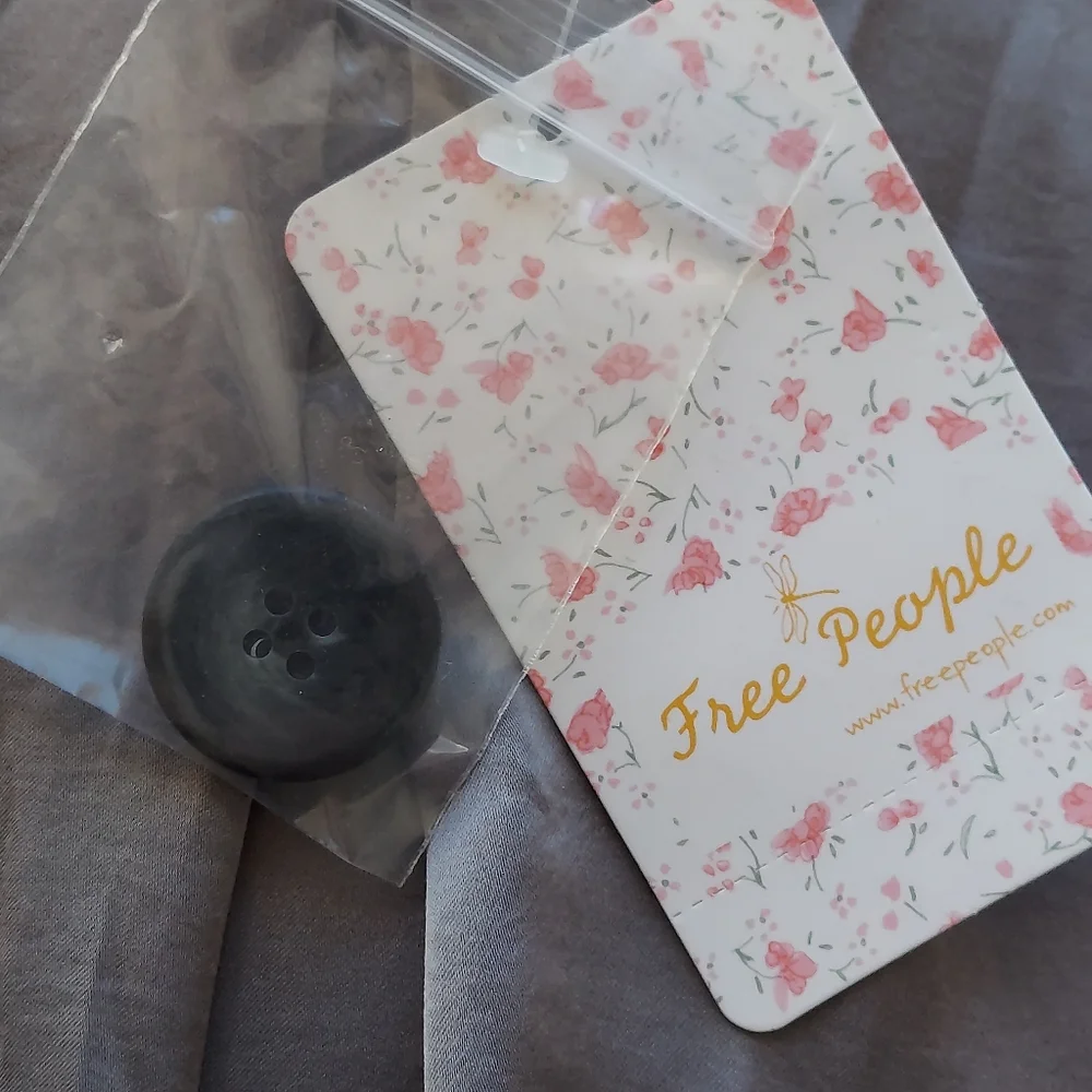 Free People Gray Double Breasted Jacket - Picture 13 of 16